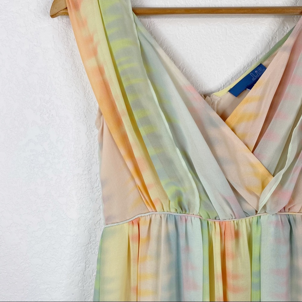 Anthropologie Lil Multi Color Solen Maxi Dress - Picture 5 of 8
